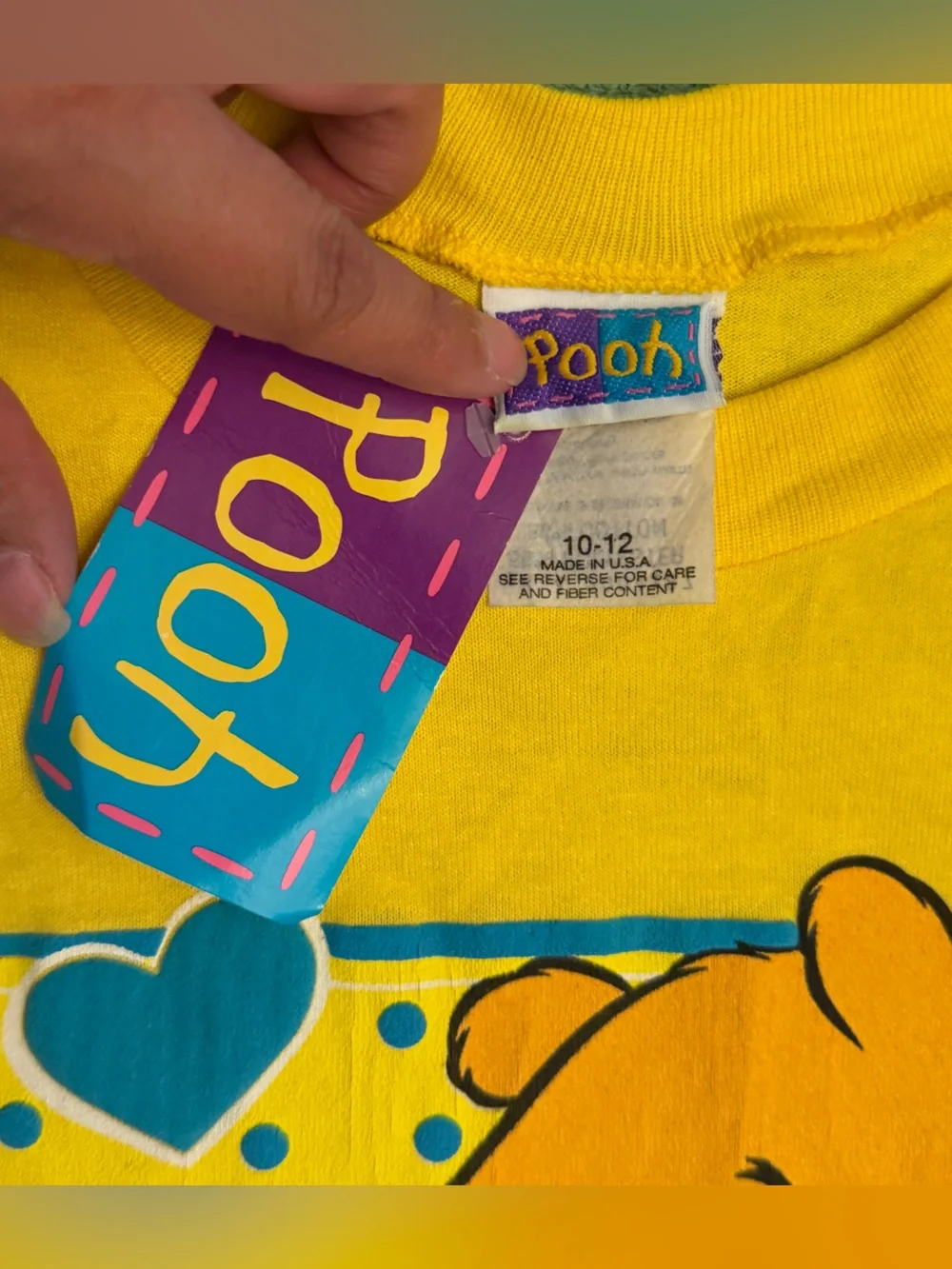 Vintage Disney Winnie the Pooh NWT Graphic T-Shirt
